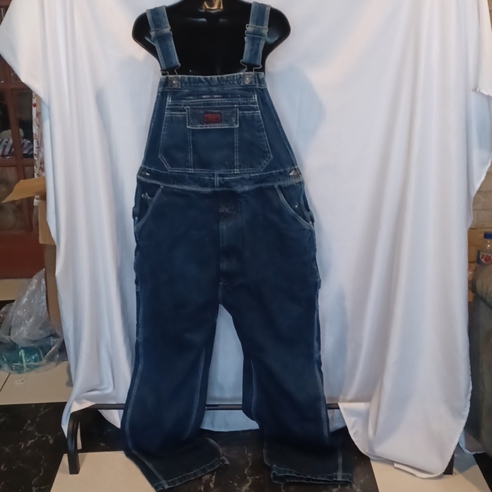 Five Brother Denim Overalls, 38x32